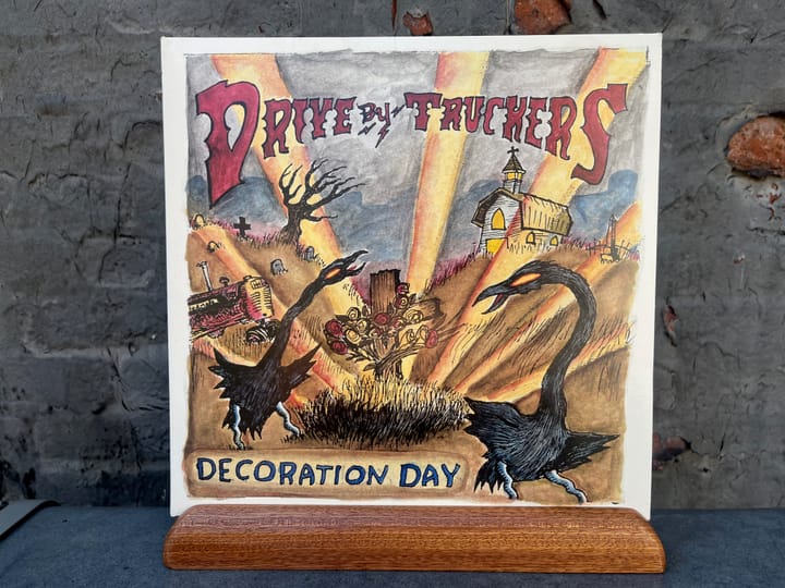 Photo of Drive-By Truckers' Decoration Day on vinyl.